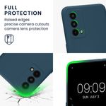 Husa Kwmobile pentru Realme GT Master Edition, Silicon, Verde, 58698.57 fotografia produsului View 3 S