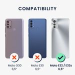 Husa Kwmobile pentru Motorola Moto E32/Moto E32s, Silicon, Multicolor, 58822.01 fotografia produsului View 5 S
