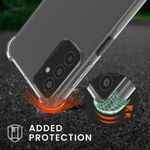 Husa Kwmobile pentru Samsung Galaxy M13, Silicon, Transparent, 58843.03 fotografia produsului View 17 S