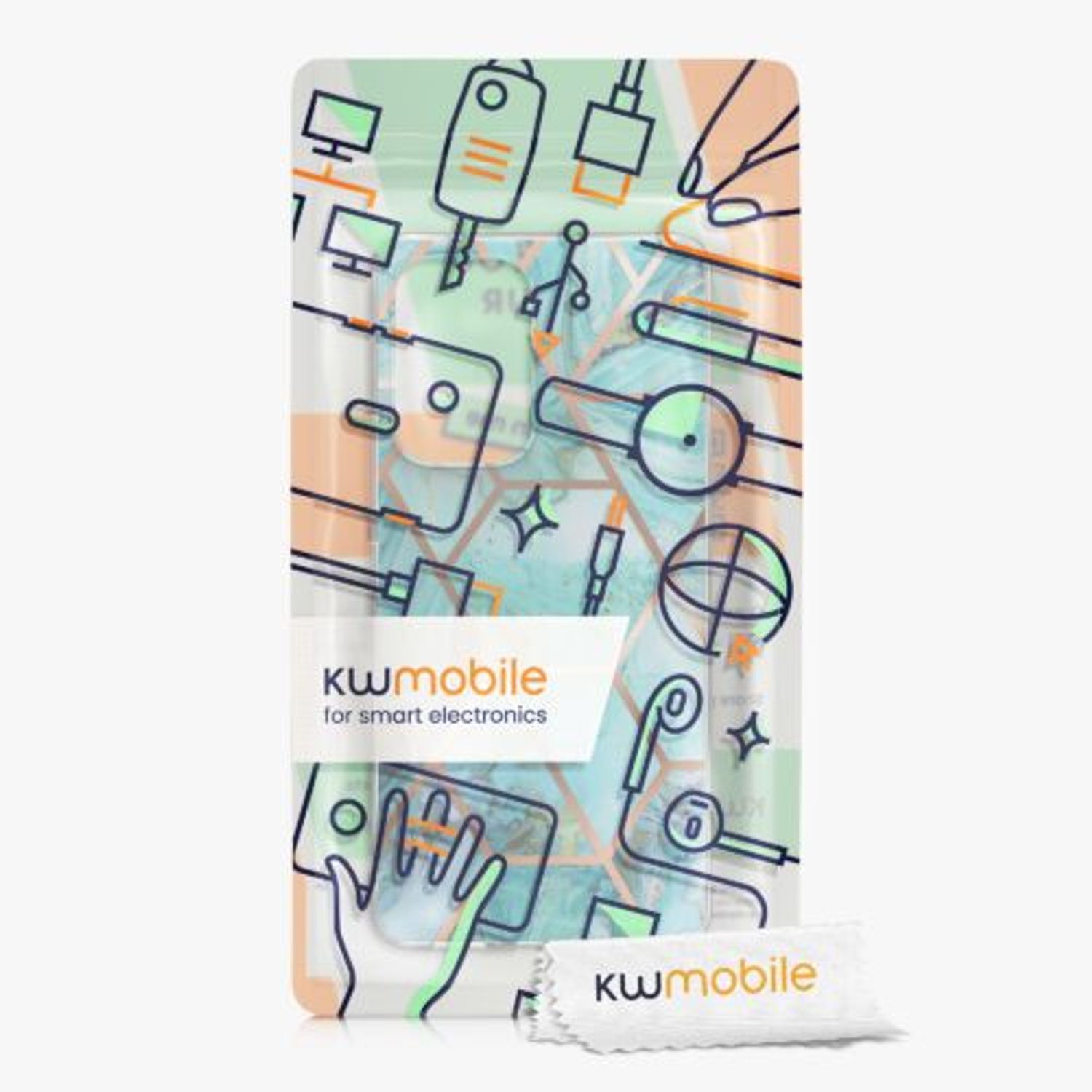 Husa Kwmobile pentru Samsung Galaxy A53 5G, Silicon, Multicolor, 58846.01 fotografia produsului View 7 L