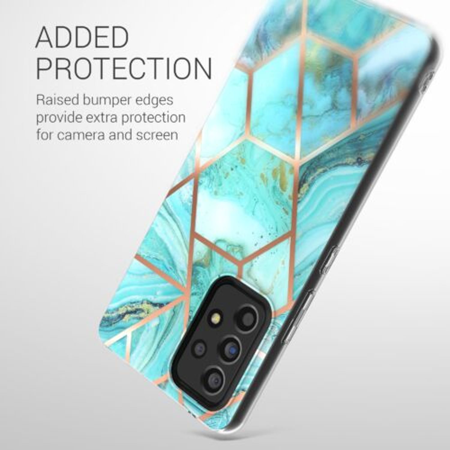 Husa Kwmobile pentru Samsung Galaxy A53 5G, Silicon, Multicolor, 58846.01 fotografia produsului View 6 L