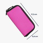 Husa Universala Kwmobile marime XL - 6,8 inch, Textil, Roz, 58825.4.77 fotografia produsului View 5 S