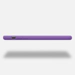 Husa pentru iPhone X/iPhone XS, Silicon, Mov, 42495.221 fotografia produsului View 5 S