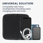 Husa Universala Kwmobile marime XL - 6,8 inch, Textil, Roz, 58825.4.77 fotografia produsului View 4 S