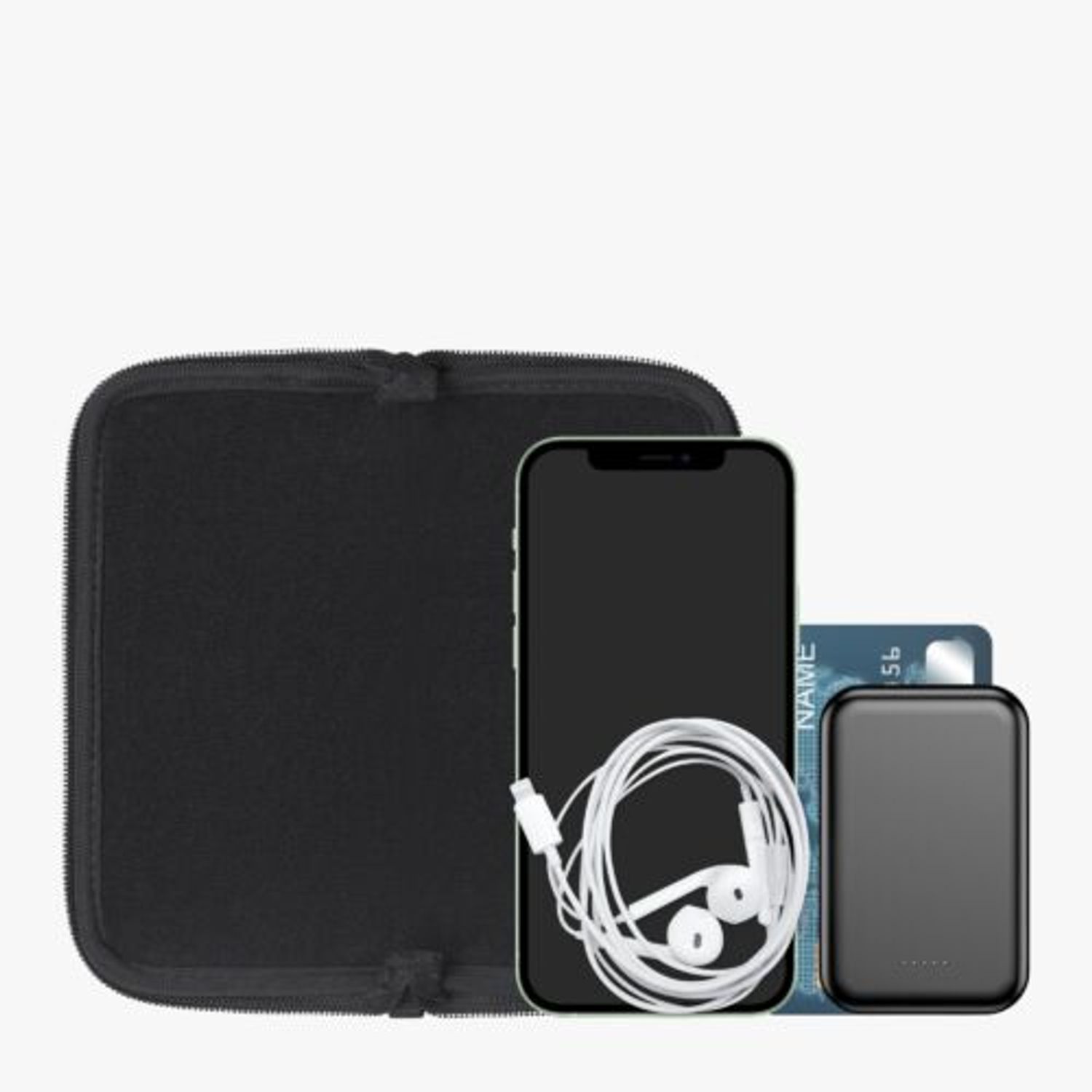 Husa Universala Kwmobile marime XL - 6,8 inch, Textil, Roz, 58825.4.77 fotografia produsului View 9 L