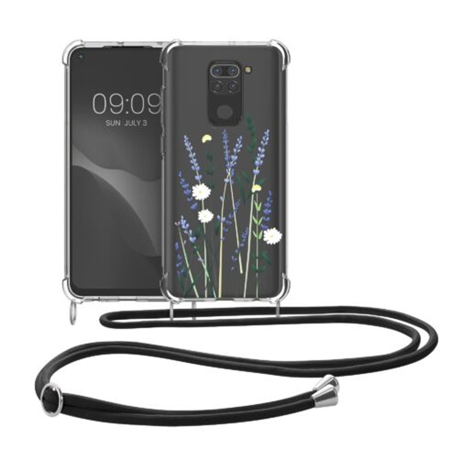 Husa Kwmobile pentru Xiaomi Redmi Note 9, Silicon, Multicolor, 53146.05 fotografia produsului