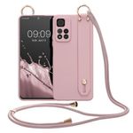 Husa Kwmobile pentru Xiaomi Redmi Note 11 Pro Plus 5G, Silicon, Roz, 59060.193 fotografia produsului
