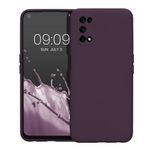 Husa Kwmobile pentru Realme 7 5G, Silicon, Violet, 57580.187 fotografia produsului