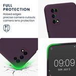 Husa Kwmobile pentru Realme 7 5G, Silicon, Violet, 57580.187 fotografia produsului View 3 S