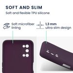 Husa Kwmobile pentru Realme 7 5G, Silicon, Violet, 57580.187 fotografia produsului View 2 S