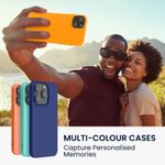 Husa Kwmobile pentru Apple iPhone 14 Plus, Silicon, Portocaliu, 59080.150 fotografia produsului View 3 S