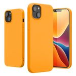 Husa Kwmobile pentru Apple iPhone 14 Plus, Silicon, Portocaliu, 59080.150 fotografia produsului