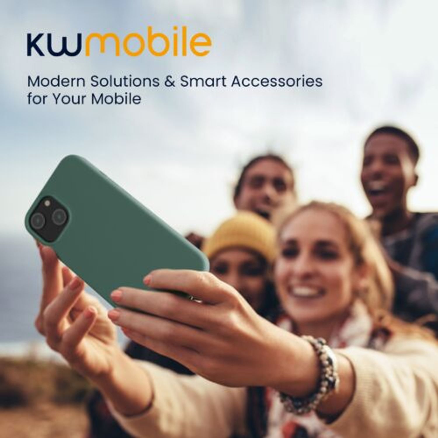 Husa Kwmobile pentru Apple iPhone 14, Silicon, Verde, 59071.166 fotografia produsului View 7 L