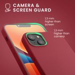 Husa Kwmobile pentru Apple iPhone 14 Plus, Silicon, Rosu, 59072.167 fotografia produsului View 6 S