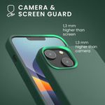Husa Kwmobile pentru Apple iPhone 14, Silicon, Verde, 59071.166 fotografia produsului View 6 S
