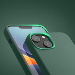 Husa Kwmobile pentru Apple iPhone 14, Silicon, Verde, 59071.166 fotografia produsului View 12 S