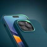 Husa Kwmobile pentru Apple iPhone 14 Pro, Silicon, Verde, 59073.57 fotografia produsului View 12 S