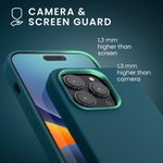 Husa Kwmobile pentru Apple iPhone 14 Pro, Silicon, Verde, 59073.57 fotografia produsului View 6 S