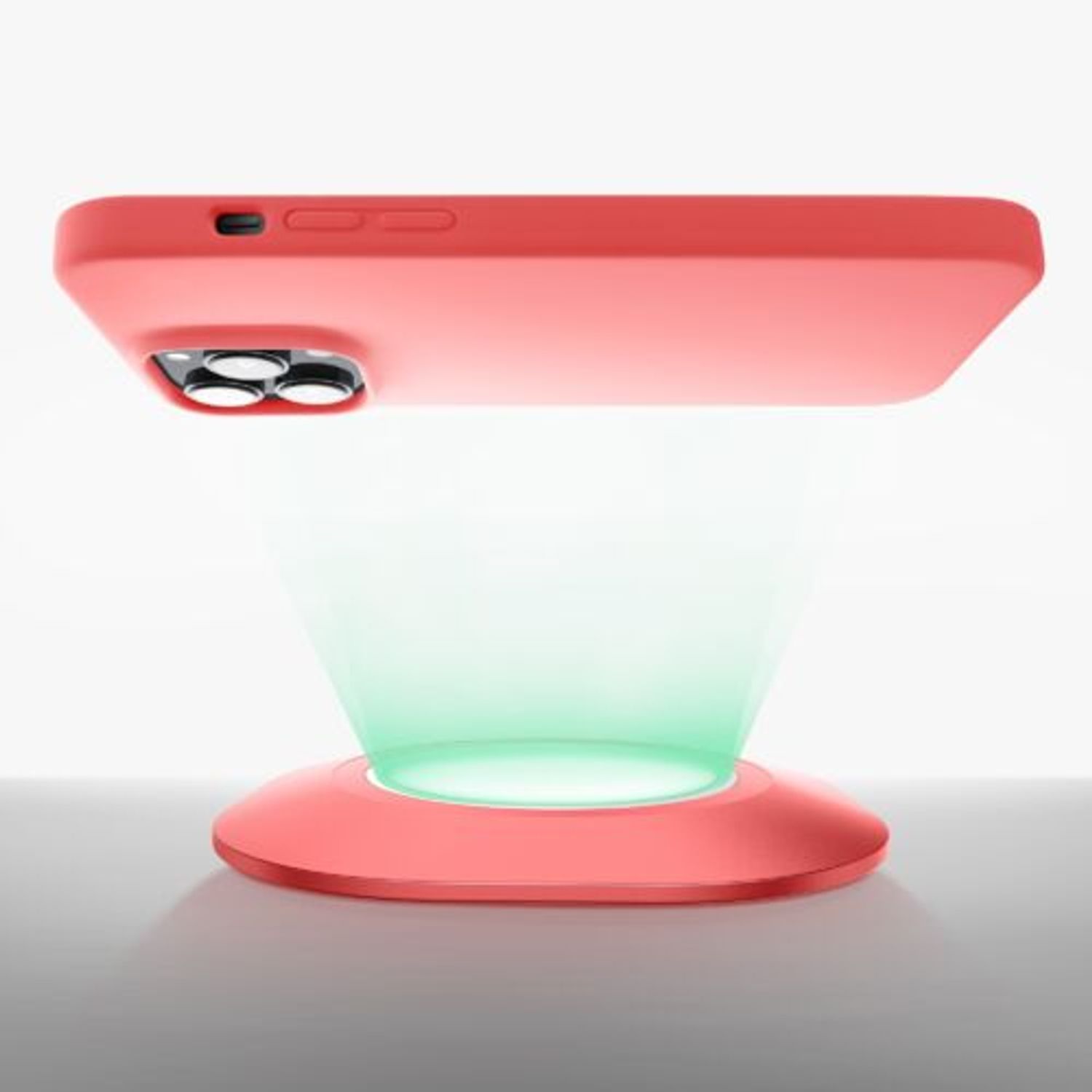 Husa Kwmobile pentru Apple iPhone 14 Pro Max, Silicon, Coral, 59074.103 fotografia produsului View 11 L