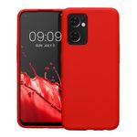 Husa Kwmobile pentru OPPO Find X5 Lite, Silicon, Rosu, 57630.09 fotografia produsului