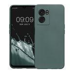 Husa Kwmobile pentru OPPO A77, Silicon, Verde, 59245.169 fotografia produsului