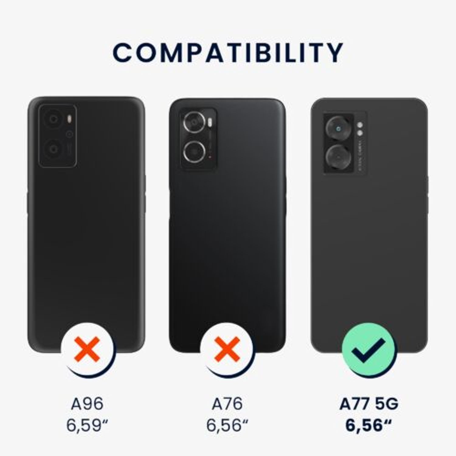 Husa Kwmobile pentru OPPO A77, Silicon, Verde, 59245.169 fotografia produsului View 5 L