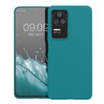 Husa Kwmobile pentru Xiaomi Poco F4, Silicon, Verde, 59244.57 fotografia produsului