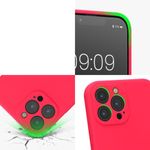 Husa Kwmobile pentru Apple iPhone 13 Pro Max, Silicon, Roz, 59361.77 fotografia produsului View 8 S