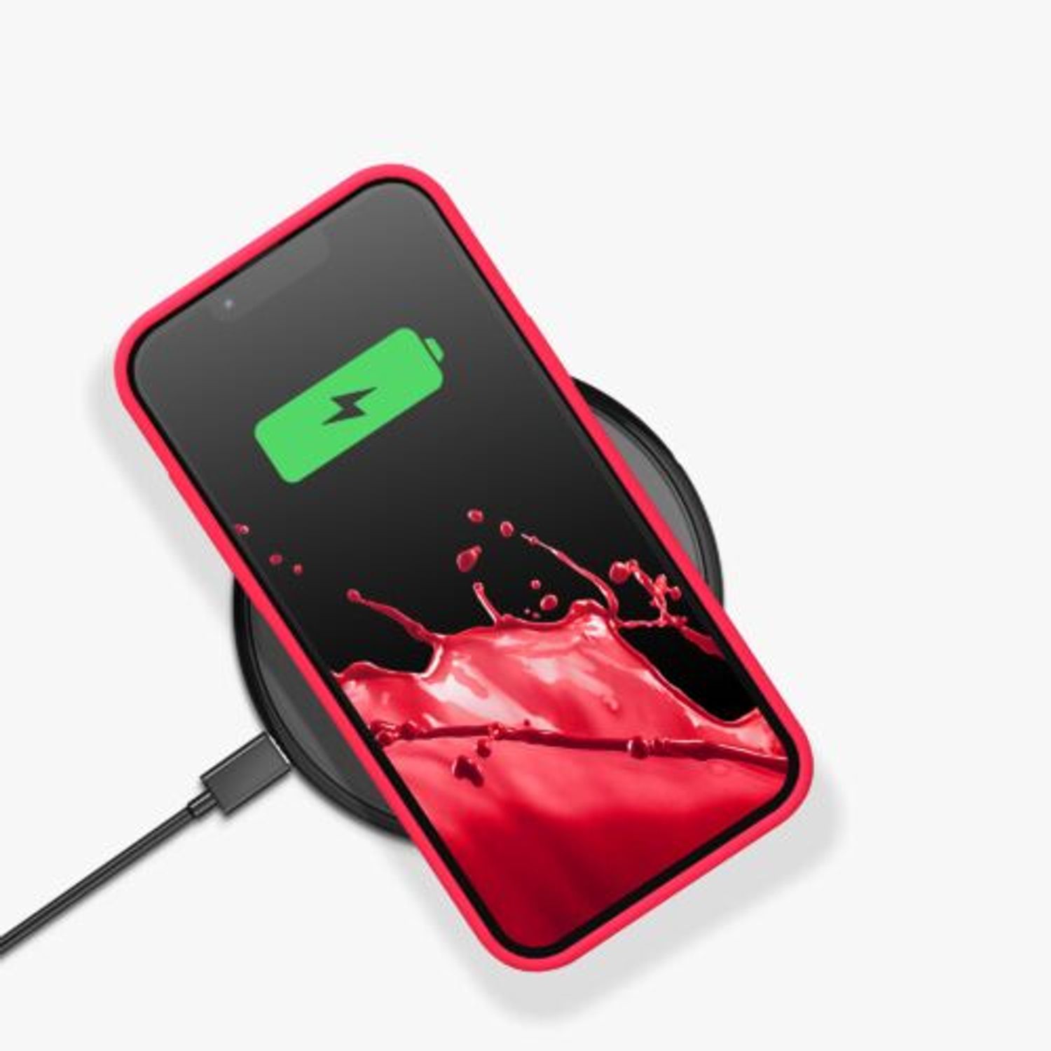 Husa Kwmobile pentru Apple iPhone 13 Pro Max, Silicon, Roz, 59361.77 fotografia produsului View 10 L