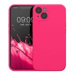 Husa Kwmobile pentru Apple iPhone 13, Silicon, Roz, 59359.77 fotografia produsului