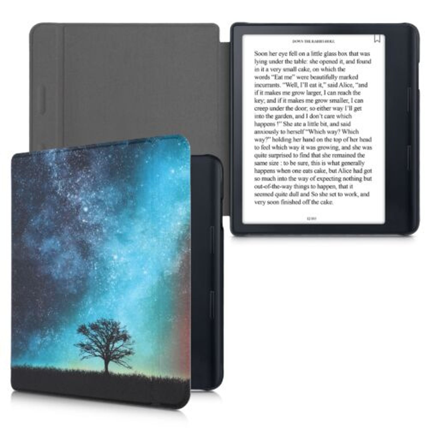 Husa pentru Kobo Sage, Piele ecologica, Multicolor, Kwmobile, 56585.01 fotografia produsului View 5 L
