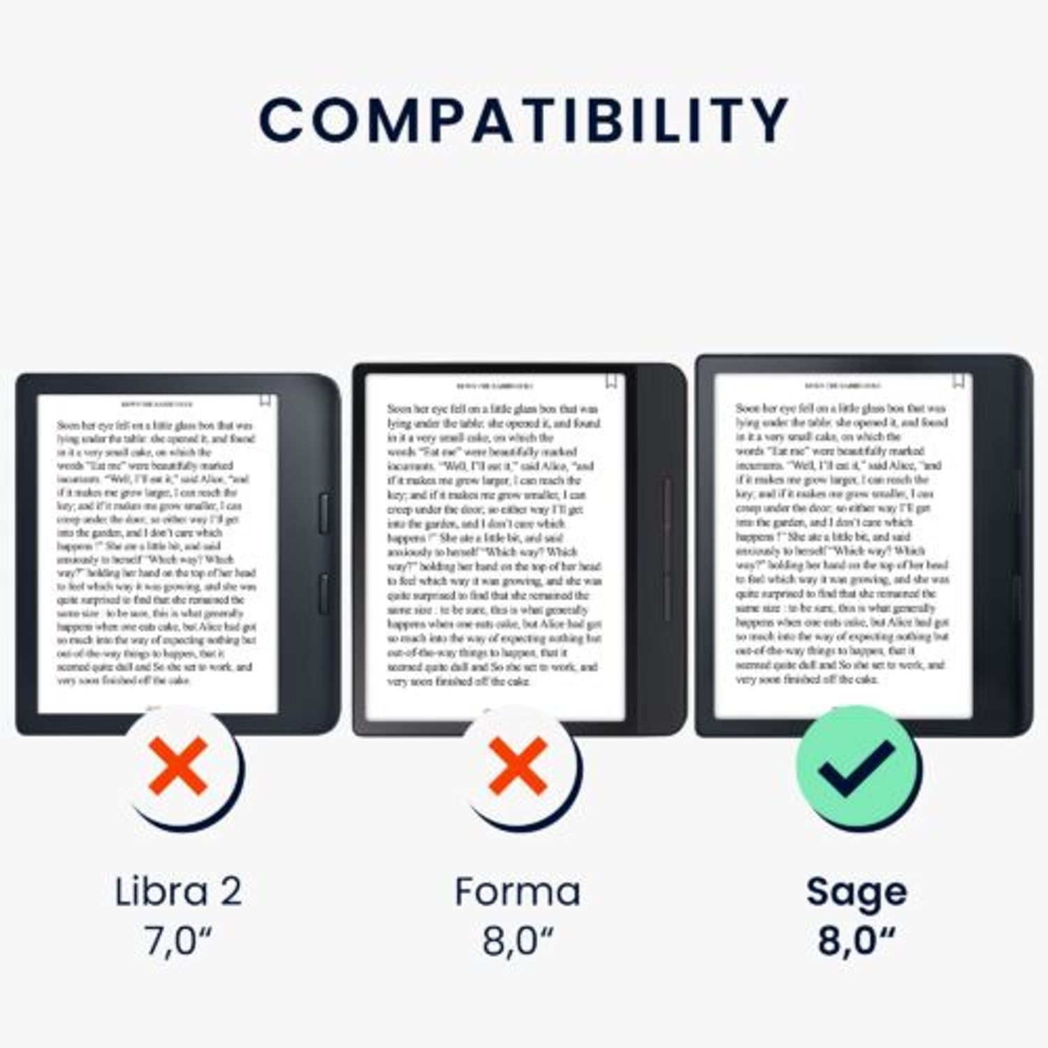 Husa pentru Kobo Sage, Piele ecologica, Multicolor, Kwmobile, 56585.01 fotografia produsului View 2 L