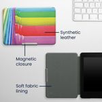 Husa pentru Amazon Paperwhite 7, Kwmobile, Multicolor, Piele ecologica, 45569.50 fotografia produsului View 11 S
