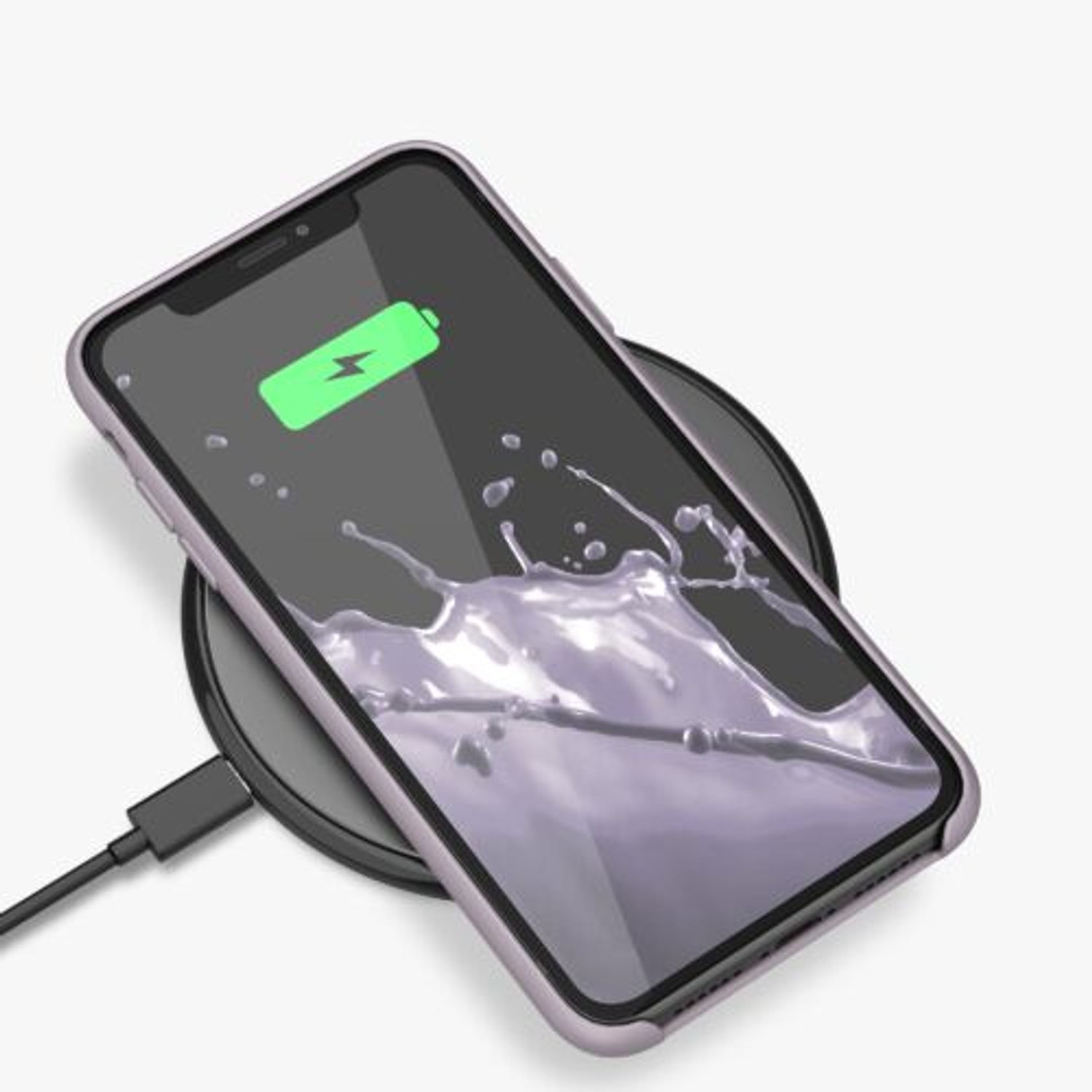 Husa pentru Apple iPhone 11, Silicon, Mov, 49724.109 fotografia produsului View 11 L