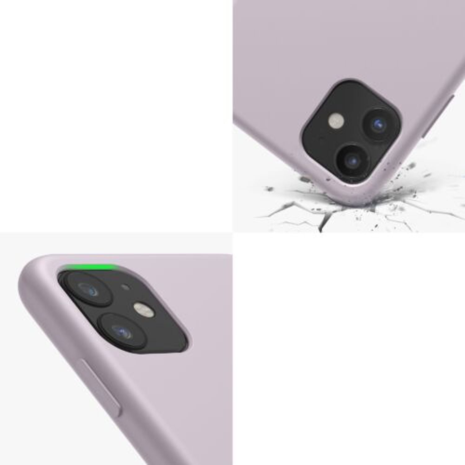 Husa pentru Apple iPhone 11, Silicon, Mov, 49724.109 fotografia produsului View 9 L