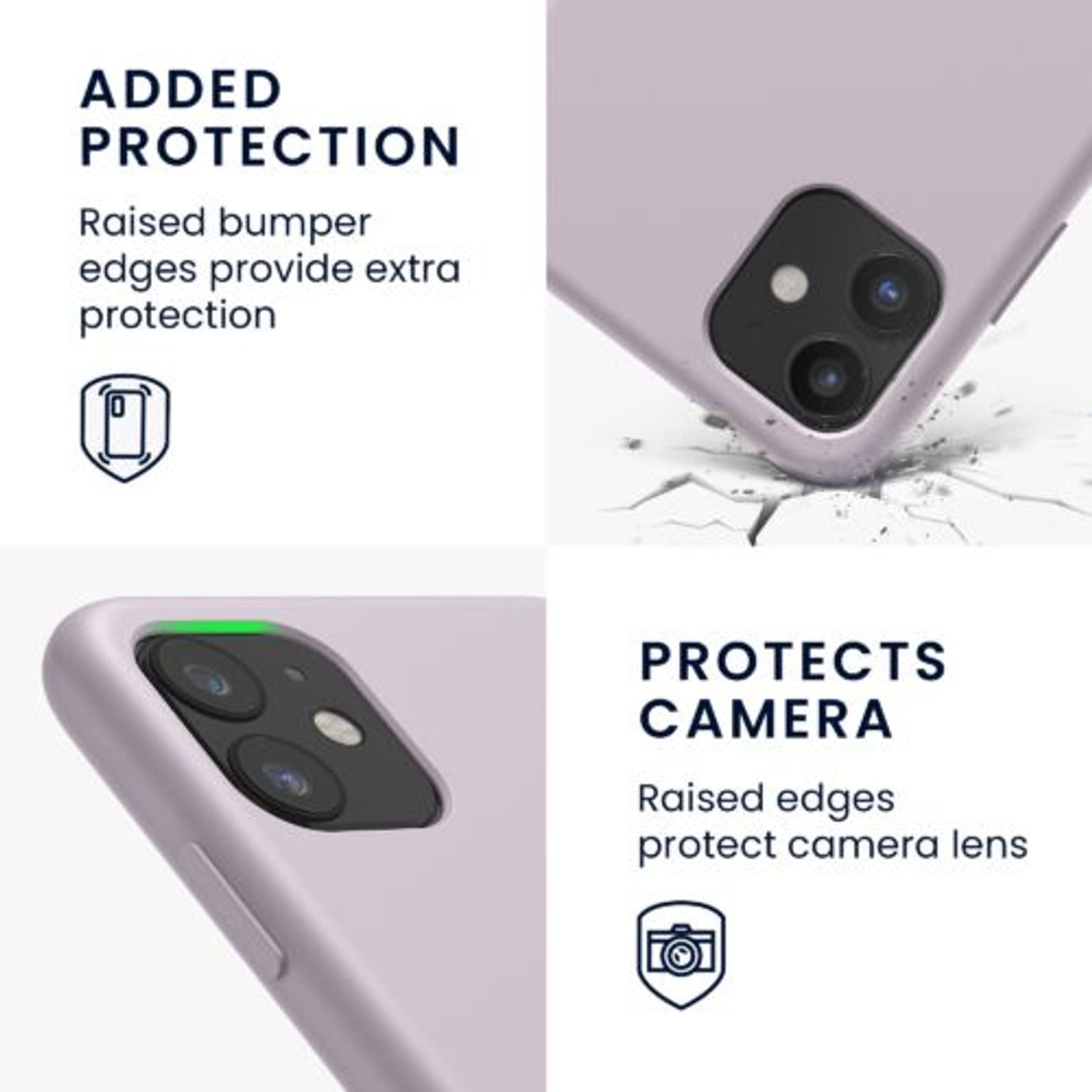Husa pentru Apple iPhone 11, Silicon, Mov, 49724.109 fotografia produsului View 4 L