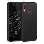 Husa pentru Motorola Moto E6 Plus, Silicon, Negru, 50308.47 fotografia produsului
