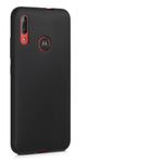 Husa pentru Motorola Moto E6 Plus, Silicon, Negru, 50308.47 fotografia produsului View 8 S