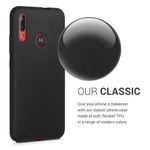 Husa pentru Motorola Moto E6 Plus, Silicon, Negru, 50308.47 fotografia produsului View 4 S