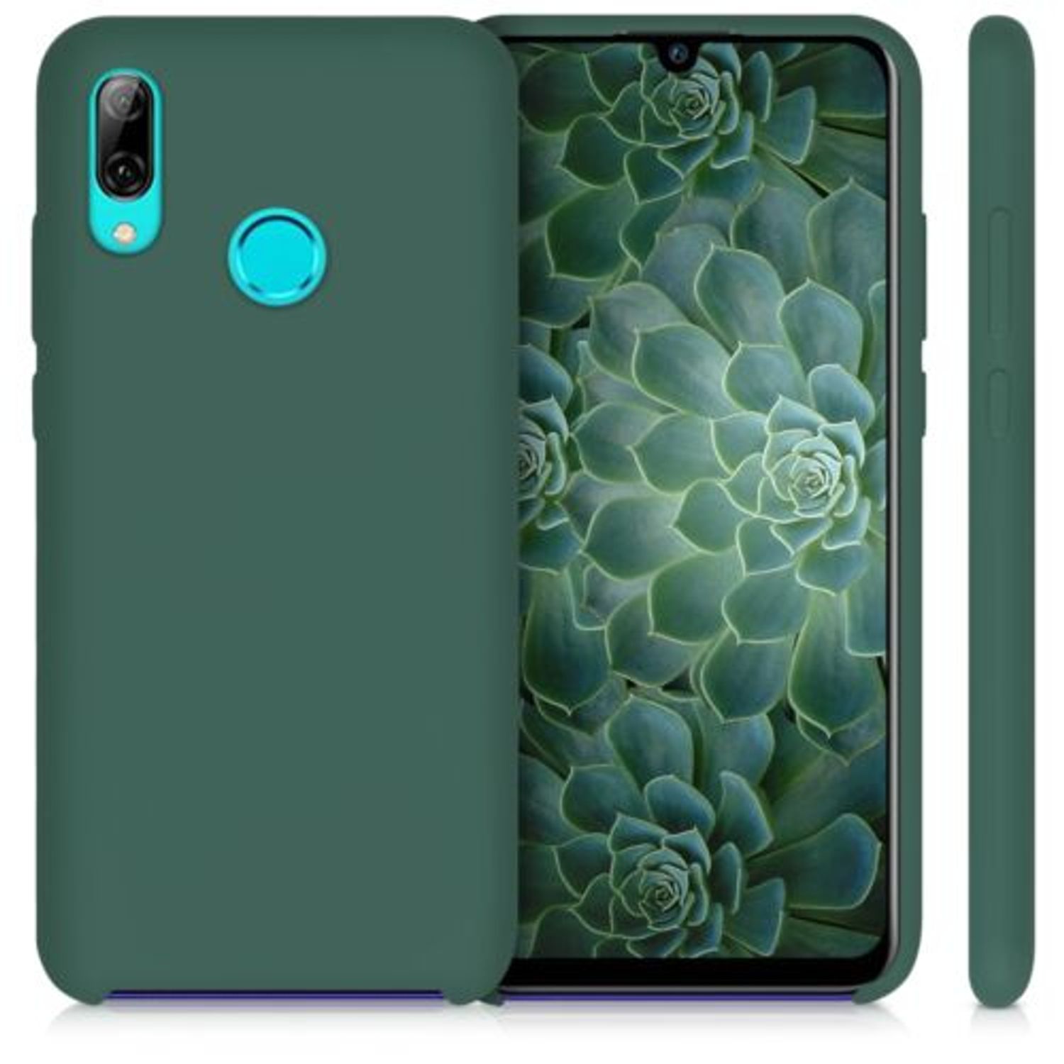 Husa pentru Huawei P Smart (2019), Silicon, Verde, 47824.166 fotografia produsului View 2 L