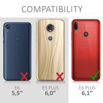 Husa pentru Motorola Moto E6 Plus, Silicon, Negru, 50308.47 fotografia produsului View 6 S