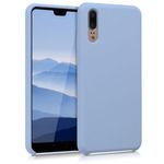 Husa pentru Huawei P20, Silicon, Albastru, 45689.58 fotografia produsului