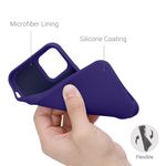 Husa pentru Apple iPhone 12/iPhone 12 Pro, Silicon, Albastru, 53844.226, Kwmobile fotografia produsului View 7 S