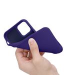 Husa pentru Apple iPhone 12/iPhone 12 Pro, Silicon, Albastru, 53844.226, Kwmobile fotografia produsului View 3 S