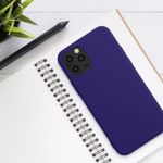 Husa pentru Apple iPhone 12/iPhone 12 Pro, Silicon, Albastru, 53844.226, Kwmobile fotografia produsului View 6 S