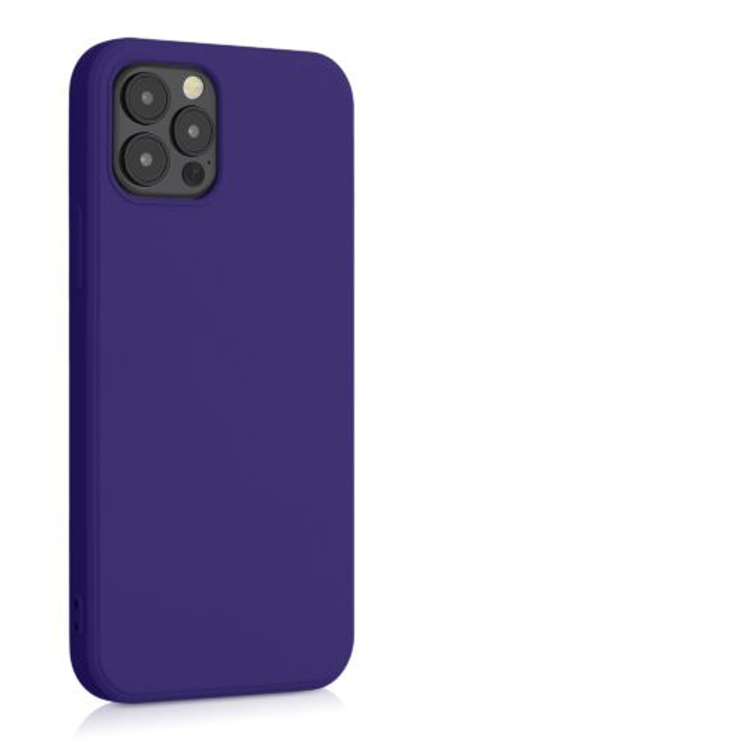 Husa pentru Apple iPhone 12/iPhone 12 Pro, Silicon, Albastru, 53844.226, Kwmobile fotografia produsului View 4 L