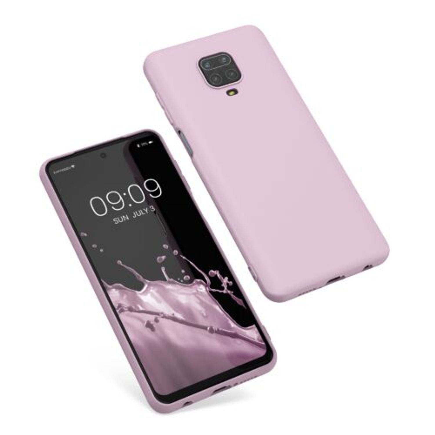 Husa Kwmobile pentru Xiaomi Redmi Note 9S/Redmi Note 9 Pro/Redmi Note 9 Pro Max, Silicon, Mov, 52140.140 fotografia produsului