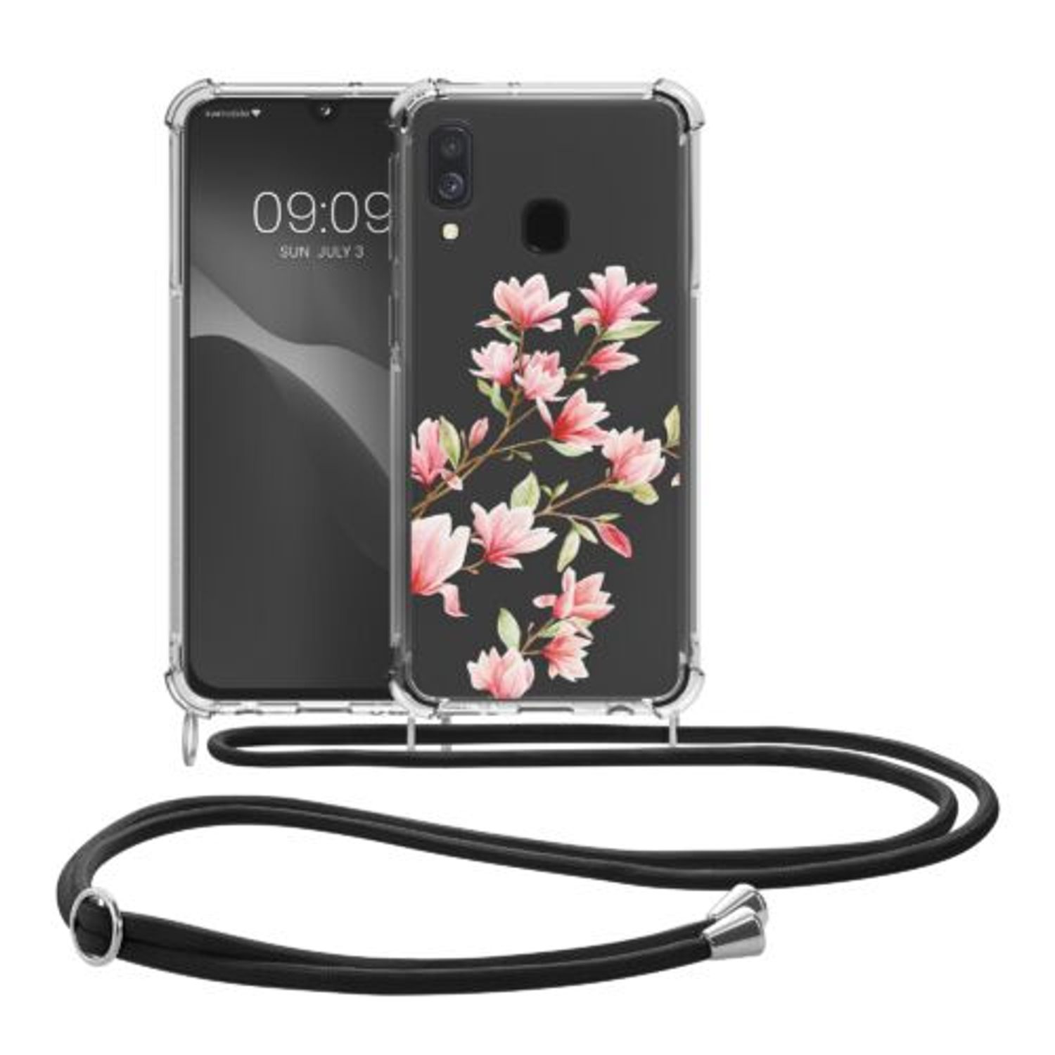 Husa Kwmobile pentru Samsung Galaxy A40, Silicon, Multicolor, 49349.03 fotografia produsului