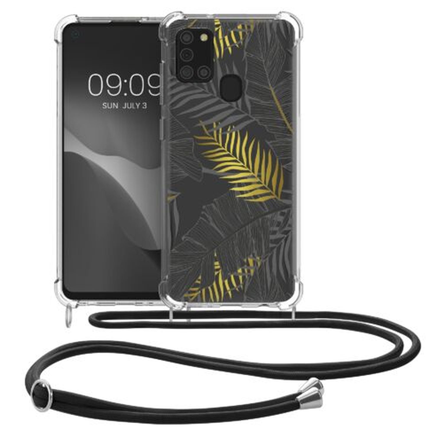 Husa Kwmobile pentru Samsung Galaxy A21s, Silicon, Multicolor, 53274.03 fotografia produsului
