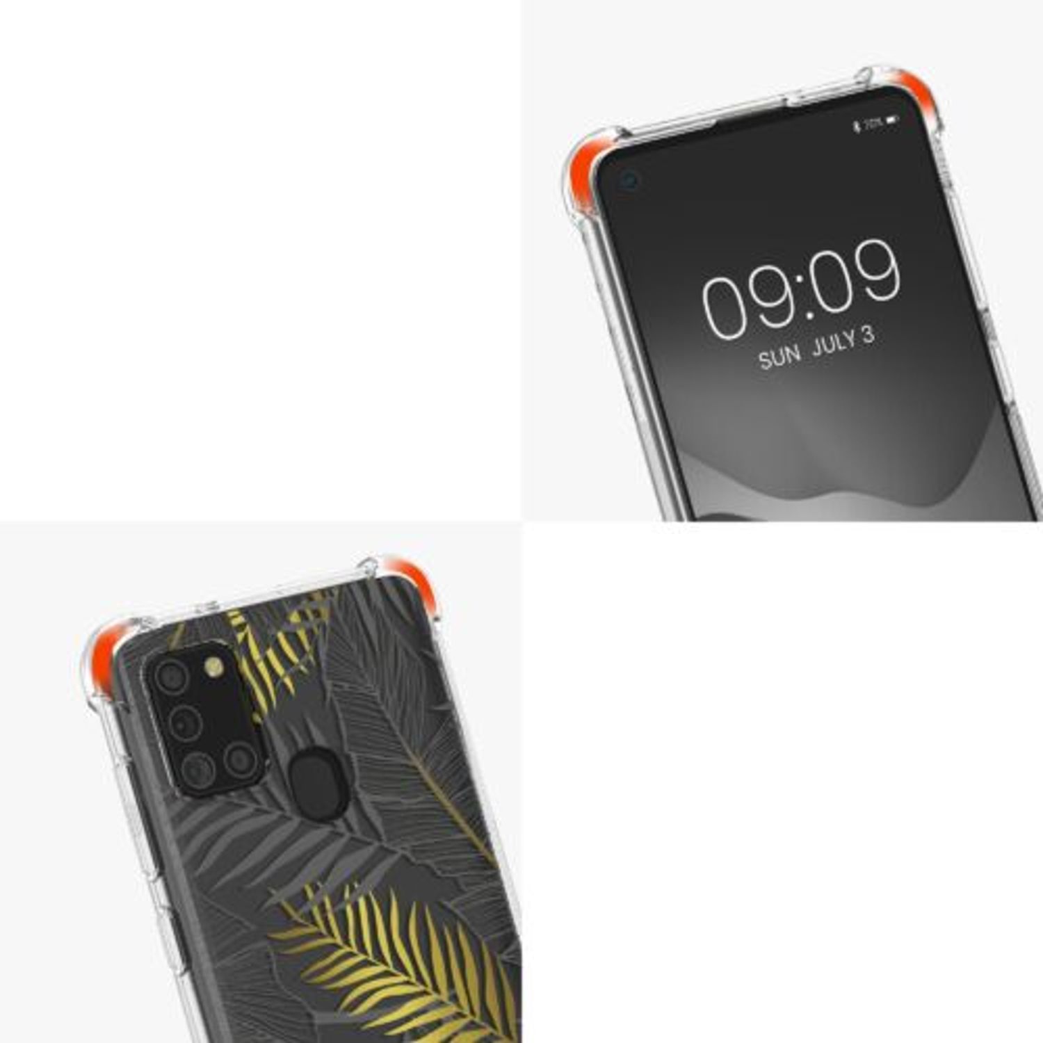 Husa Kwmobile pentru Samsung Galaxy A21s, Silicon, Multicolor, 53274.03 fotografia produsului View 8 L